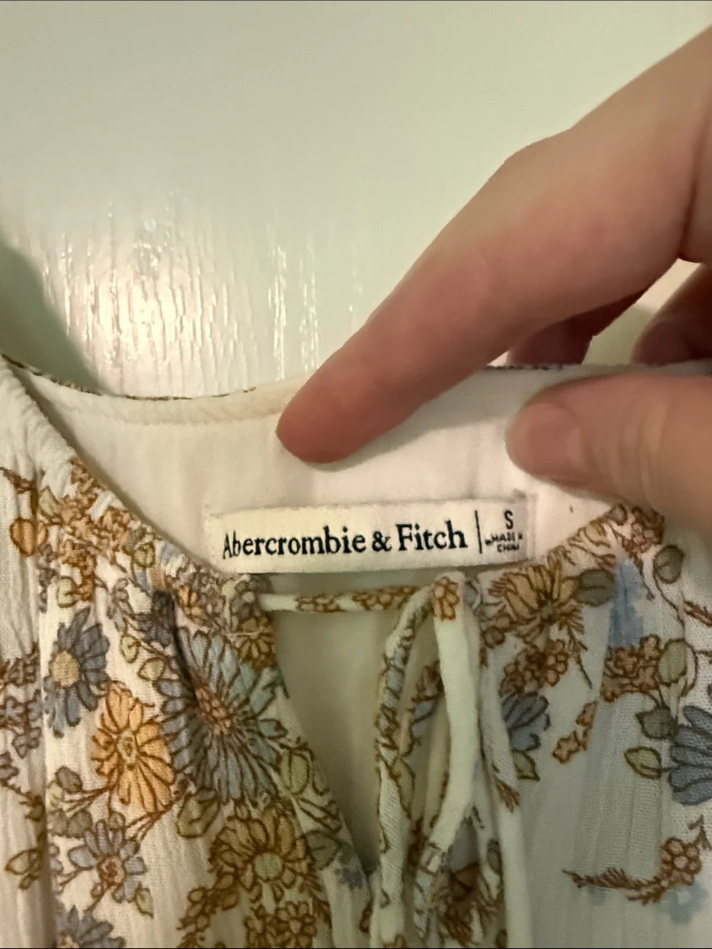 Abercrombie Floral Spaghetti-Strap Maxi Dress